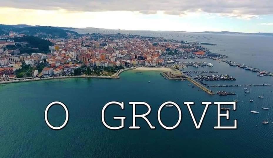 Piso Centro De O Grove Apartment Bagian luar foto